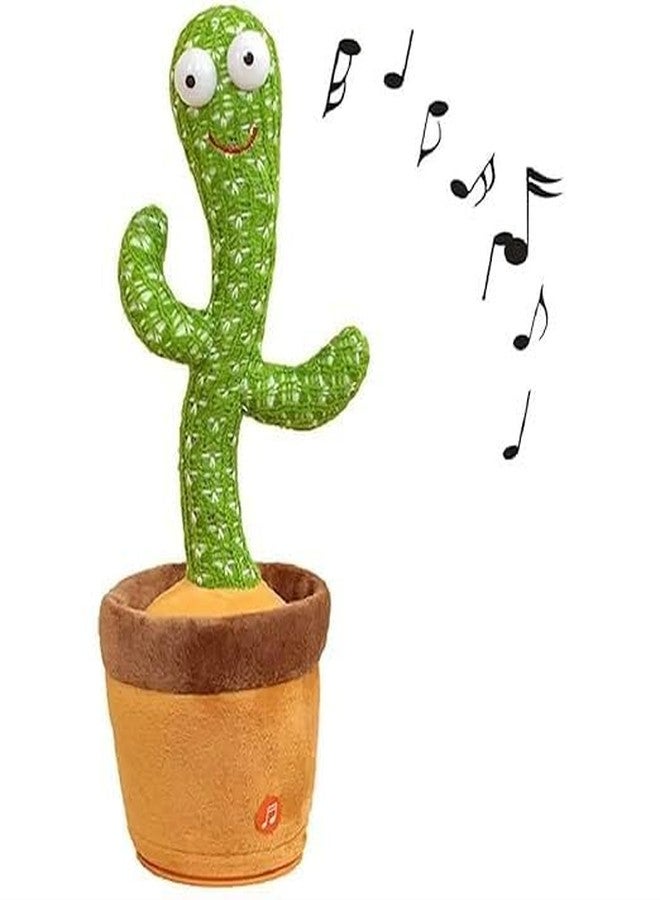 HDA GROUP Musical Sound Toy Dancing Cactus 004 for Kids 3+ Years | Fun & Educational Musical Learning Toy with Lights & Sounds - Encourages Creativity, Hand-Eye Coordination (Multicolor) - Image 1